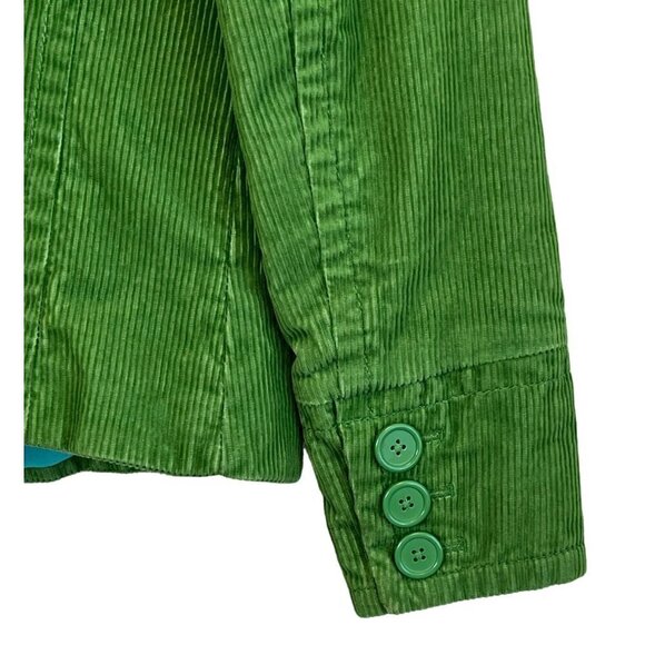 GAP Maternity Green Corduroy Double-Breasted Peacoat Jacket XS - Picture 6 of 10